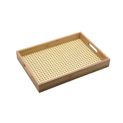 Bandeja Retangular Bambu